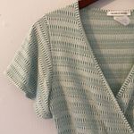 Caution to the Wind  Faux Wrap Top Photo 1