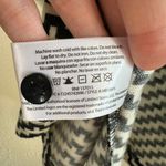 The Limited  Black White Zig Zag Long Sleeve Cowl Neck Light Wrap Sweater Size M Photo 6