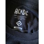 AC/DC‎ Womens Medium Gray Dirty Deeds Done Cheap Band Graphic Tee Rock Concert Photo 3