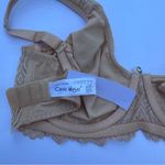 Curve Muse Elegant Lace Trimmed Bra in Tan 36C Size undefined Photo 3