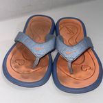 Nike  2007 Multicolor Comfort Footbed Logo Casual Athletic Flip Flops Size 6Y Photo 4
