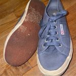 Superga  2750 Cotu Classic Low Top Lace Up Indigo Sneakers for Women Size 38 Photo 1
