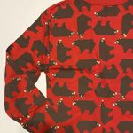 NWT Tea Collection Adult Pajama Top XS Red Photo 7