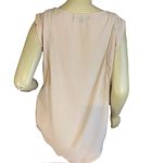 Sam Edelman BEIGE/TAN CAP SLEEVE LACE ACCENT TUNIC (L) Photo 1