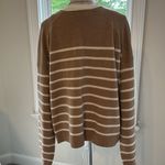 Solid & Striped NWT  The Lowell Wool/Cashmere Low V-neck Sweater, Size Large Photo 5