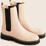 J.Crew  Gwen Lug-sole High-shaft Leather Chelsea Boots Photo 0
