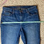 Ralph Lauren Lauren High Rise Flare Jeans Dark Wash Size 10 Whiskering Mid Rise Photo 10