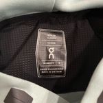 On Running Women's Cloud Hoodie Pullover Mint Green Black Size M Size M Photo 3