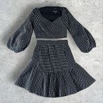 C/MEO COLLECTIVE  x Revolve Even Love Balloon Sleeve Top Ruffle Skirt Set‎ Sz S Photo 1