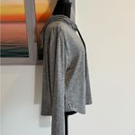 Gray Long Sleeve Relaxed Fitness Hoodie Size XL Photo 4