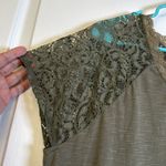 Torrid  Life is Beautiful V-Neck Lace Sleeve Embroidered Shirt Size 1X NWT #2599 Photo 2