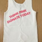 Hooters B26 Girl Worn Uniform Pink Ribbon Breast Cancer Tank South Florida Xs Photo 4
