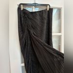 Good American  Always Fits Plissé Maxi Skirt High Slit Stretchy Plus Size 2X 3X Photo 4