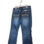 Cowgirl Tuff‎ Western Edge Dark Wash Size 28 Blue Photo 4