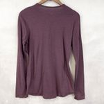Segments Merino Wool Baselayer Top Womens L Lightweight Winter Outdoor Gorpcore Purple Size L Photo 3