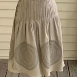 Peck & Peck Linen Blend Circle Midi Skirt Photo 4