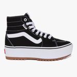 Vans filmore tapered black platform lace up shoes sneakers women’s 8.5 new Photo 8