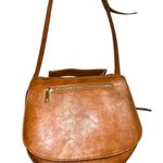 Urban Expression Urban Expressions Elegant Tan vegan Leather saddle style Shoulder Bag Photo 4