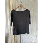 Aloha Grown Hawaii Women's 100% Cotton Faded Black 3/4 Sleeve Local Top M Size M Photo 3