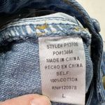 Entro  Cutoff Jean Shorts Size Large High Rise Distressed Denim 100% Cotton Photo 4