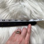 Hollister 🌺🌺 Leather Belt with Decorative Blue Flower and Gemstones Photo 8