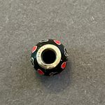 Pandora  Disney Mickey & Heart Charm S925ALE Red/Black Enamel 791477ENMX retired Photo 1