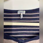 Splendid Stripped Tee, round neck, buttons, size M Photo 1