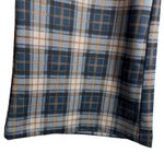 Halara  Women’s Navy and Beige Plaid Dress Pants Photo 2