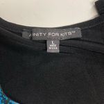 AFFINITY FOR KNITS, Women’s multicolored top, Sz L‎ Size L Photo 4
