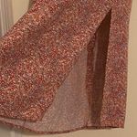 Aeropostale Pink floral midi skirt Photo 2