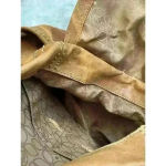 Fossil  Vintage Brown Leather Zipper‎ Crossbody Bag Photo 5