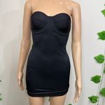 Elegant Vintage Black Strapless Bodycon Shapewear Dress Size undefined Photo 3