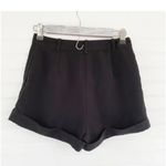 Forever 21  Black High Waist Dress Shorts Photo 1