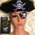 Dress Up Fun Gold Hat Pirate  Costume Set!!! Photo 0