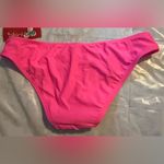 The Bikini Lab Women’s Medium Pink Hipster Swim Bikini Bottom NWT Photo 1