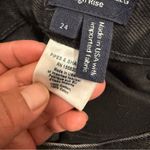 Veronica Beard  Daniela Straight-Leg High Rise Jeans in black Size 24 Photo 6