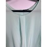 Talbots  Woman 16W Mint Green‎ Sleeveless Button Back Blouse Top Career Photo 6
