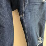 Levi's  Ribcage Straight Ankle Dark Wash Distressed Jeans Size 29 Photo 3