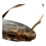 Myra Bag Seeker Leather Crossbody shoulder Handbag Canvas Blue Photo 4