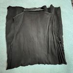 Lulus Dress Women Medium Black Button Up Collared Knee Length Dress With Pockets Photo 7