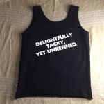 Hooters B26 #12  Girl Worn Uniform Tank From Atlanta GA Stretchy Size Small Photo 3