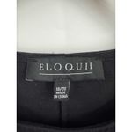 Eloquii  Black Puff Sleeve 3/4 Sleeve Crew Neck Top Shirt‎ Plus Size 18 20 Photo 1
