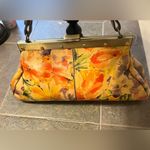 Patricia Nash  Floral Leather Clutch Handbag Photo 2