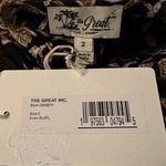 THE GREAT. SWIM Black Brown Tan Swim Coverup Dress NWT Size 2/US Medium Beachy Photo 10