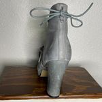 Seychelles Women's Gray Under Construction Lace Up Ankle Boot Size 6.5 Photo 8