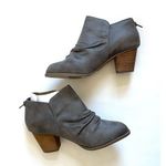 Report Scrunch Heeled Booties Boots Gray Brown Size 6.5 NEW Photo 5