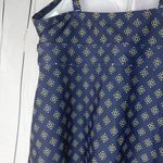 Kona Sol  Keyhole Navy Blue Patterned Tankini Photo 6