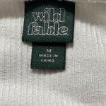 Wild Fable  White Ribbed Strapless Tube Top Size M Photo 3