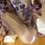 SALONI Sonia Long Dress in Floral Lace Detail Size 0 US or 4 UK Silk Maxi Ruffle Photo 8