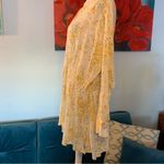 O'Neill O’Neil Small S SALTWATER Yellow Floral CAMI Swim COVER-UP TUNIC Rtl $65 Photo 3